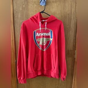 Arsenal Hoodie Size M Puma Football Soccer